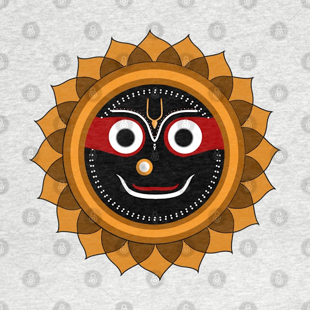 Jagannath - Lord of Universe - Puri Jagannath - Krishna - hare krishna - Hindu gods - krsna by Saishaadesigns